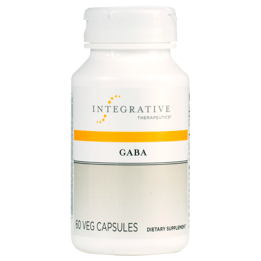 Integrative Therapeutics - GABA supplement white bottle