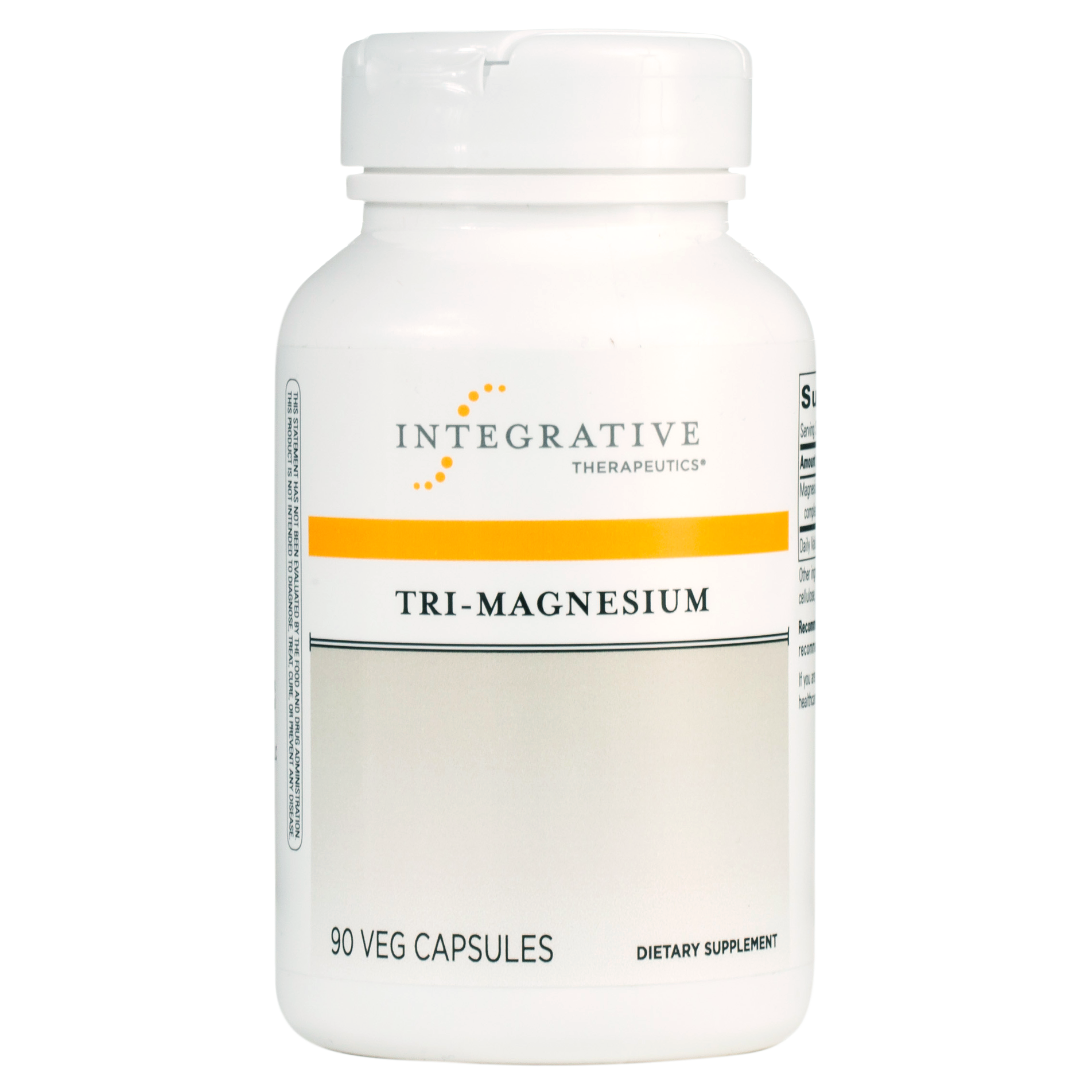 Integrative Therapeutics - tri-magnesium supplement white bottle