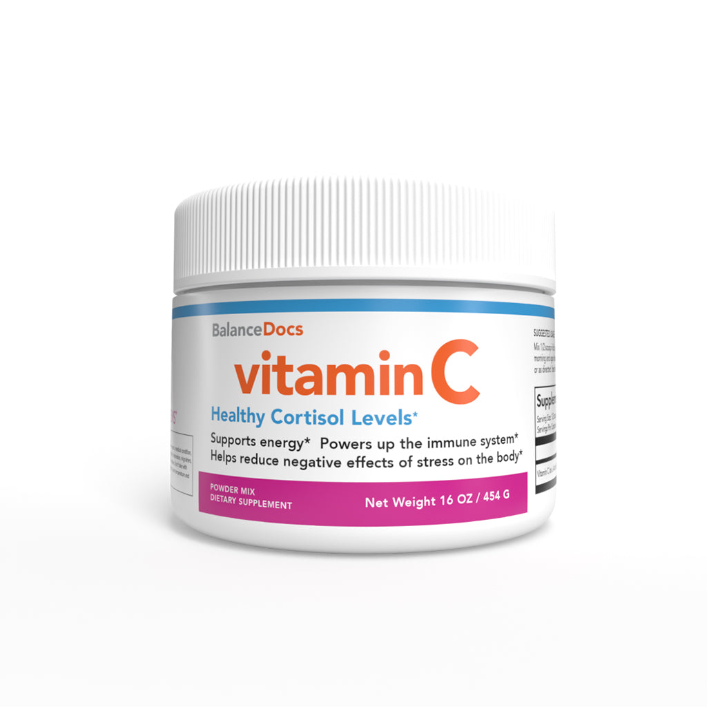 BalanceDocs - vitaminC supplement white tub