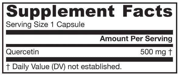 Quercetin - 30 day supply