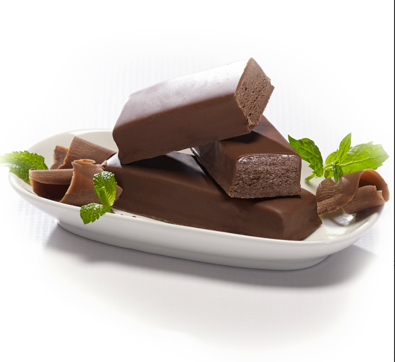 Chocolate Mint Crisp Protein Bars