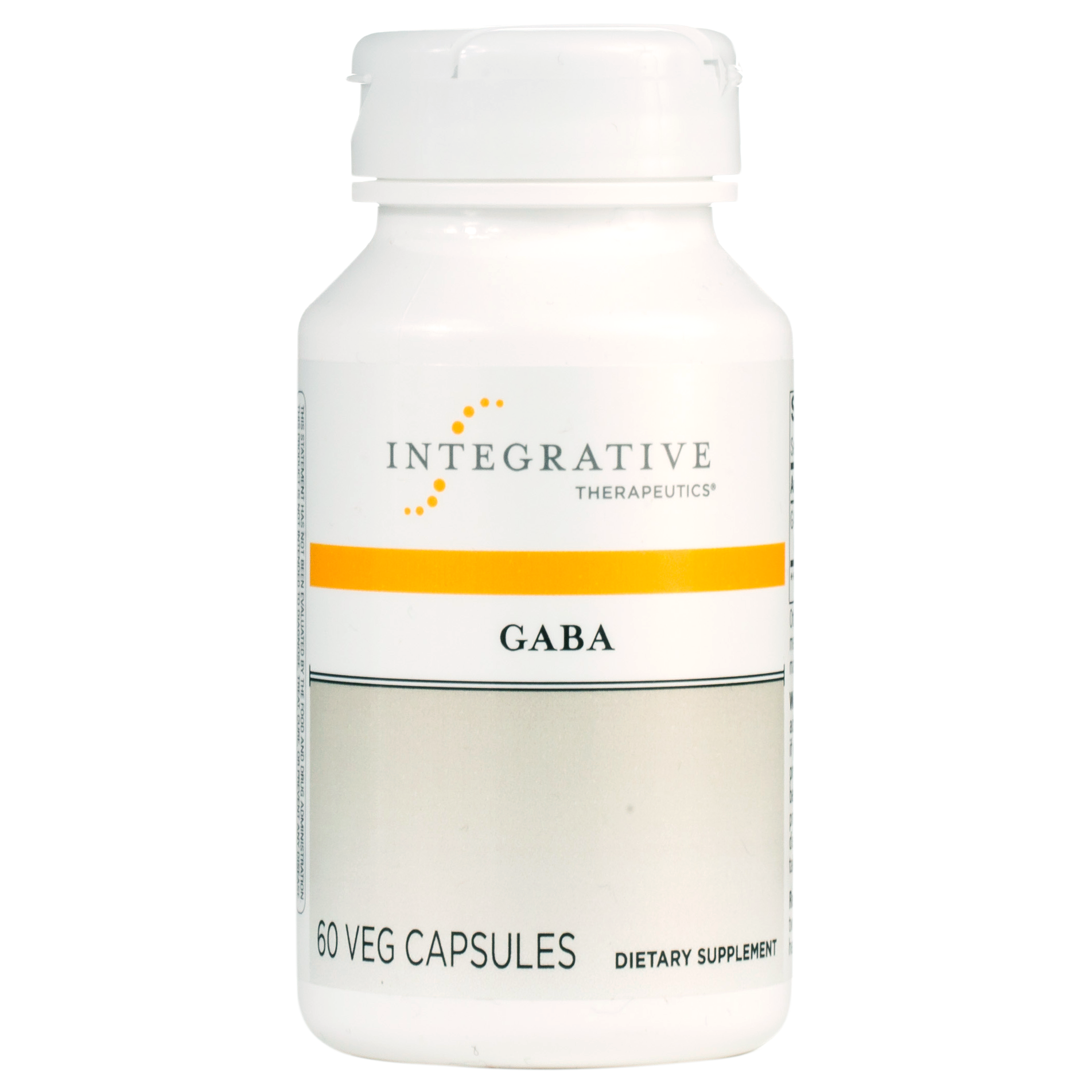 Integrative Therapeutics - GABA supplement white bottle