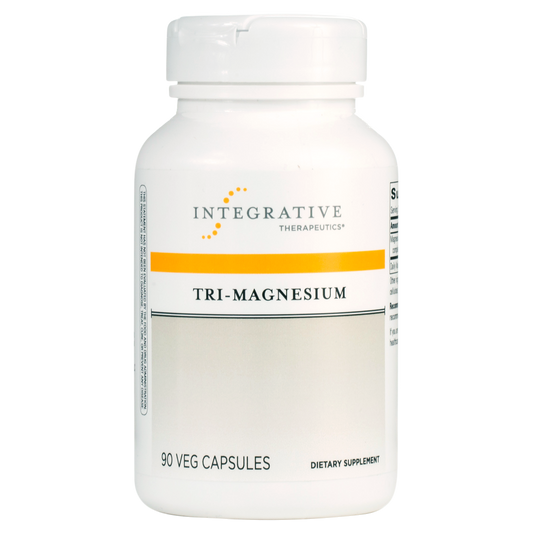 Integrative Therapeutics - tri-magnesium supplement white bottle