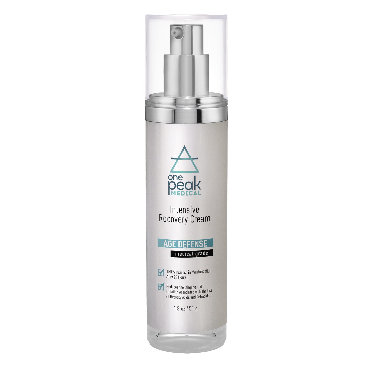 OnePeak Medical - Intensive Recovery Cream skincare bottle