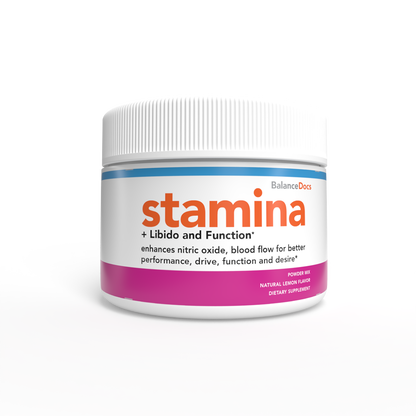 BalanceDocs - stamina + libido and function supplement tub