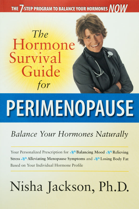 The Hormonal survival guide for perimenopause book cover