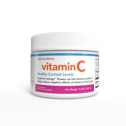 BalanceDocs - vitaminC supplement white tub