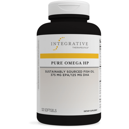 Integrative Therapeutics - Pure Omega HP fish oil supplements white label bottle